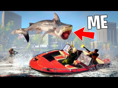 PLAY AS A MEGALODON SHARK!! (Maneater, Part 2)
