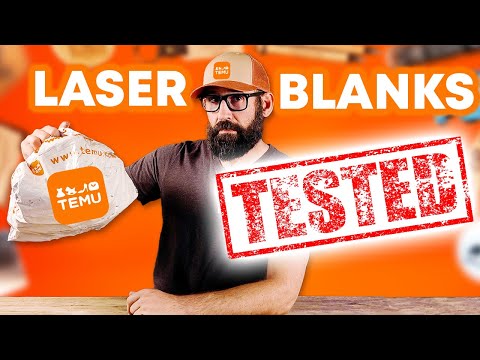 20 Laser Engraving Blanks From TEMU and How to Price Your Work