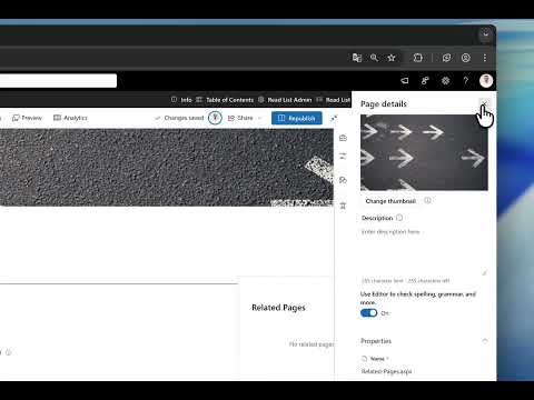 Related Pages - Quick Start Video