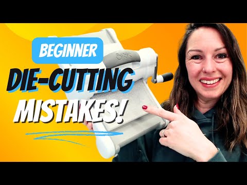 TOP 5 Die-Cutting Mistakes! βοΈ Beginner 101 Tips & Tricks