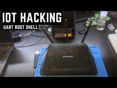 IoT Hacking - Netgear AC1750 NightHawk - UART Root Shell