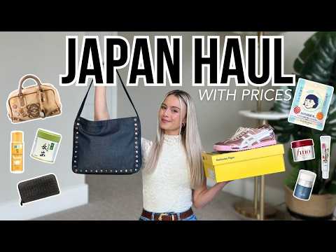 Everything I Bought in Japan! 🇯🇵 | Thrifted Designer, Viral Skincare, Sneakers & More