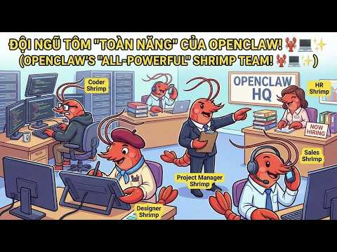 OpenClaw: đội ngũ nhân viên AI làm việc 24/7 cho bạn