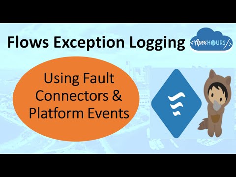 Flows Exception Logging Using Fault Connectors & Platform Events