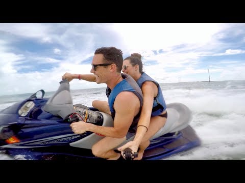 JET SKIING AROUND KEY WEST!