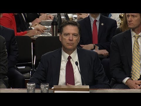 Full James Comey Testimony on President Donald Trump, Russia Investigation at Senate Hearing