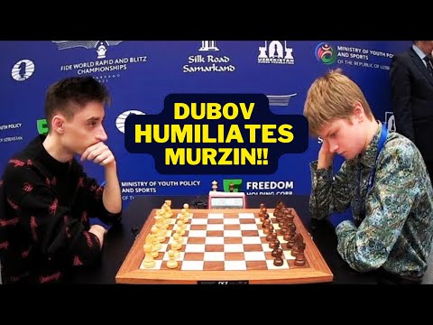 Dubov HUMILIATES Murzin with an Endgame Masterclass in Blitz! 🔥