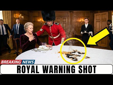 Royal Guard SMASHES The Glass — After Kate LIFTED It To Her Lips