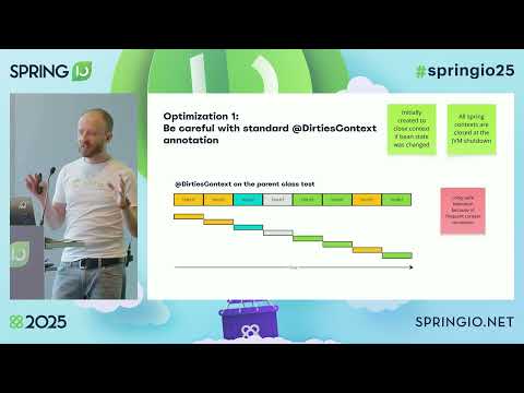 Improving Spring Boot test efficiency by Sergei Chernov @ Spring I/O 2025