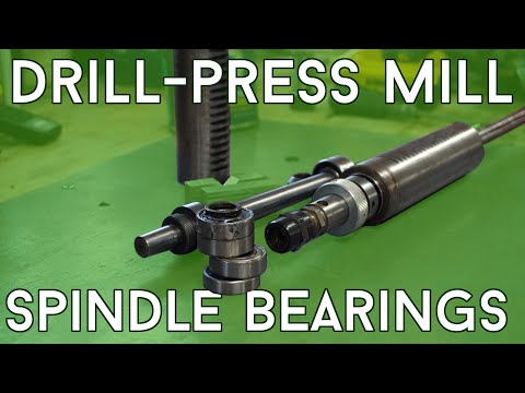 Angular Contact Bearings - Drill Press Milling Machine