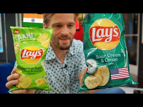 American Snacks: Made in India vs. 🇺🇸 Originals