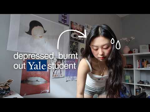 *realistic* week in life of a yale student | depressive episode & healing diaries, study w me