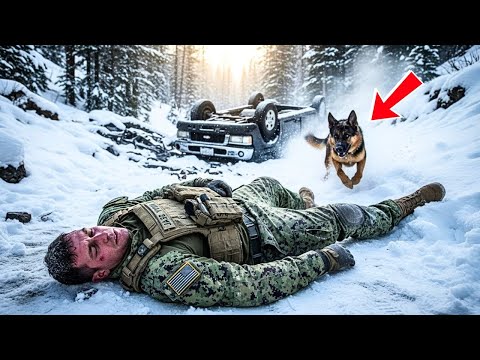 A Lost Navy SEAL Lay Broken in the Blizzard — Until One German Shepherd Refused to Leave