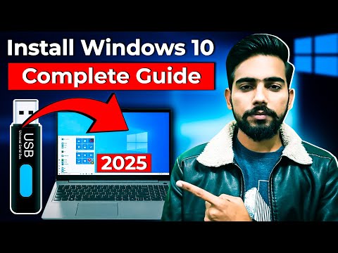 How To Install Windows 10 From USB 2025 | Windows 10 Installation Complete Guide 2025