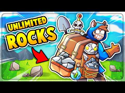 I Turned Stone Into OVERPOWERED GOLEMS in Backpack Battles