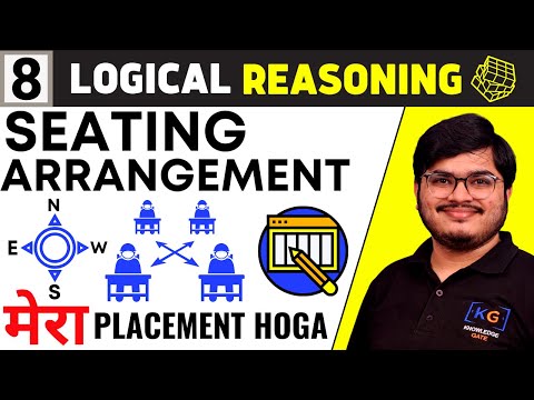 🛑Lecture 8 - Seating Arrangement | Logical Reasoning| Mera Placement Hoga