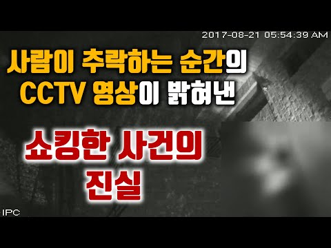 The truth behind the shocking incident revealed by CCTV footage capturing the moment a person fell.