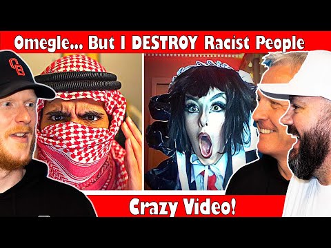 Omegle... But I DESTROY Racist People REACTION | OFFICE BLOKES REACT!!