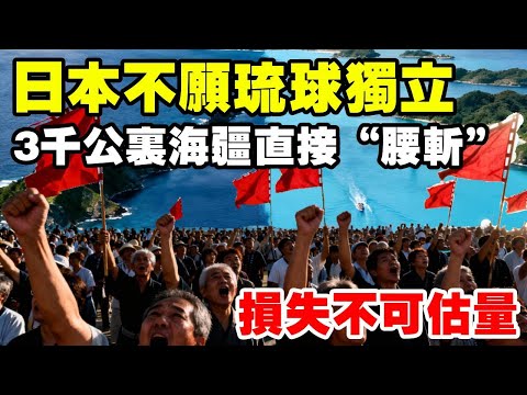 日本為何不願琉球獨立？ 3千公里海疆直接“腰斬”，損失不可估量 #地理 #琉球群島 #日本