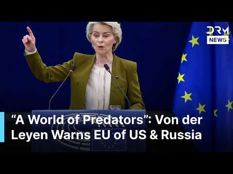 “A World of Predators”: Von der Leyen Warns EU, Pushes Ukraine Funding & Defense Shift | AC1G