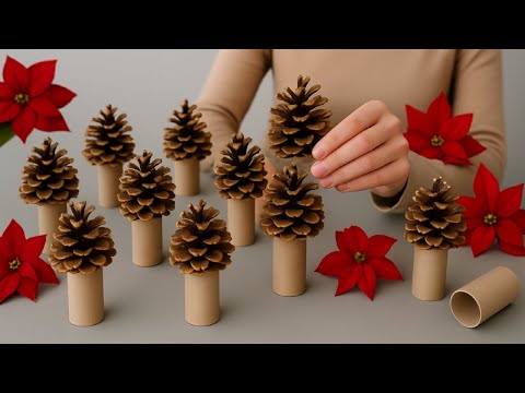 No Sewing Machine I Make +50 Per Day and Sell Them All! Genius DIY idea with pine cones