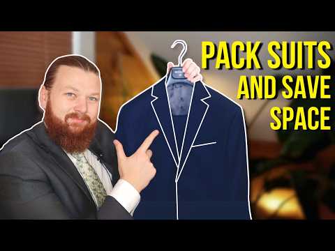3 Wrinkle-Free Ways to Pack Suits (and Save Tons of Space)