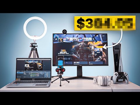 Building the Ultimate BUDGET Laptop Stream Setup For PS5!