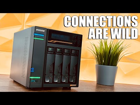 So Many Connections! - ASUSTOR LOCKERSTOR 4 Gen 3