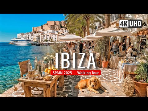 IBIZA Walking Tour 🇪🇸🌴 | IBIZA Streets, History & Island Vibes!
