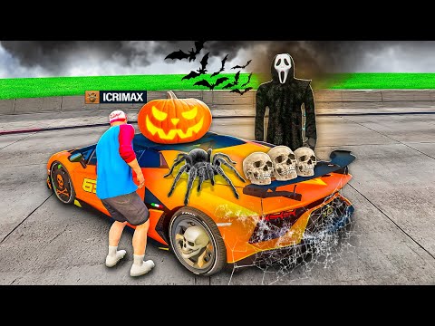 Ich KLAUE alle HALLOWEEN AUTOS in GTA 5 RP!