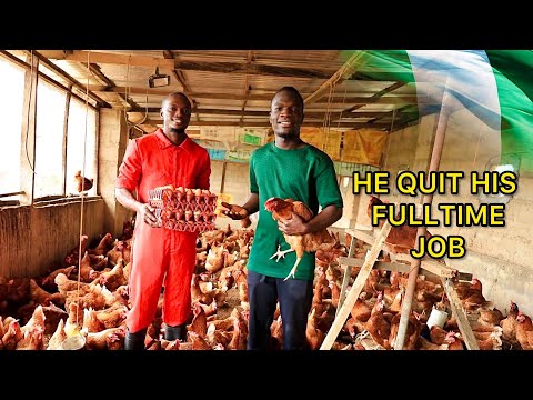 How He Quit His Banking Job To Start a Profitable Chicken Farm In Nigeria