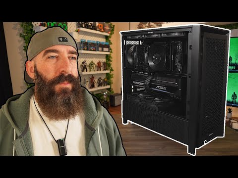 Corsair FRAME 4000D Stealth build with INSANE Cable Management