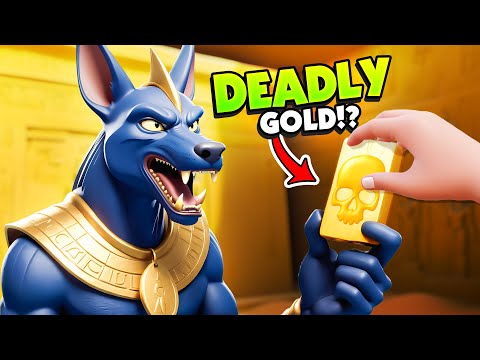 Escaping a Deadly TOMB With Treasure in the Escape Simulator VR Update!