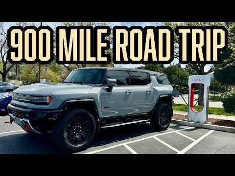 900 Miles in a Hummer EV | Can You Actually Road Trip This Beast?
