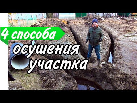 Дренажные системы: популярные способы осушить участок