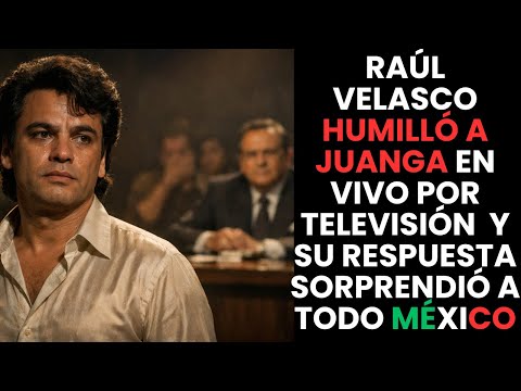 🔴 Raúl Velasco humilló a Juanga en vivo por televisión… y su respuesta sorprendió a todo México