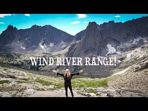 MOST BEAUTIFUL PLACE IN WYOMING? | BACKPACKING the WIND RIVER RANGE | Cirque of the Towers
