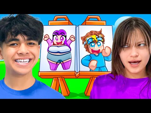 Nico vs Zoey SPEED DRAW... (FACE CAM)