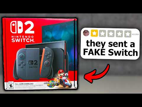 I bought 1-Star Switch 2 consoles from Amazon... 😬