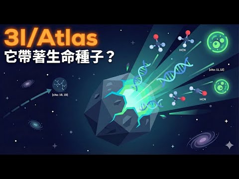 這不是普通彗星！3IATLAS 攜帶大量「生命原料」直衝太陽系，科學家：它可能是人造的？
