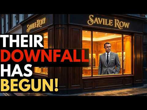 The Decline of Savile Row: A Story of Obsolete Luxury