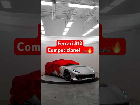 Ferrari 812 Competizione in MATTE Silver! #ferrari812competizione #812competizione #ferrari