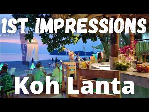 Koh Lanta! 1st Impressions Prices Costs Hotels Houses Khlong Dao Beach & more! South Thailand Tour