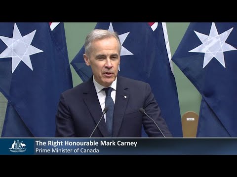 Carney delivers speech to Australia's parliament on 'post-rupture world'