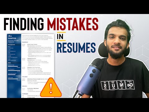 WHAT ❌NOT❌ to write in A RESUME | Software Engineering Jobs | Episode - 1