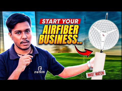 Start Your Own Wireless Internet Business (WISP) | AirFiber Setup | ft. @trexx_media