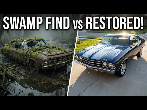 Found in a Swamp! Complete Rusted Chevy Restoration (Start to Finish)