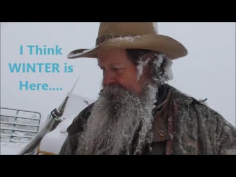 I Think WINTER is Here... Got them rollers to put on too....