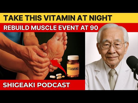 Japan's Oldest Doctor: Take THESE 4 Vitamins at Night to Rebuild Muscle Overnight  But Avoid These 2