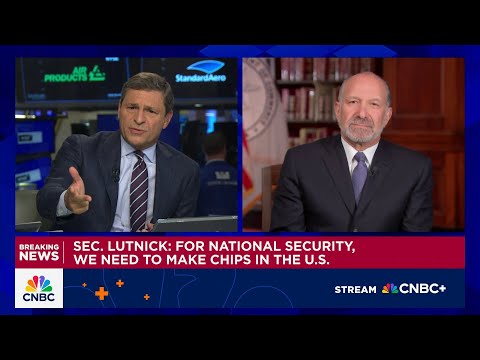 Watch CNBC's full interview with U.S. Commerce Secretary Howard Lutnick